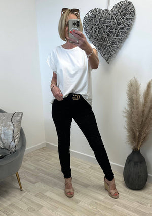 Polly Toxik High Waist Super Stretch Skinny Jeans 8-16 - Susie's Boutique
