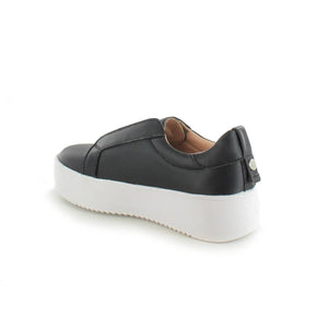 Riva Slip - On Platform Trainers Black - Susie's Boutique - | Women's Fashion Online
