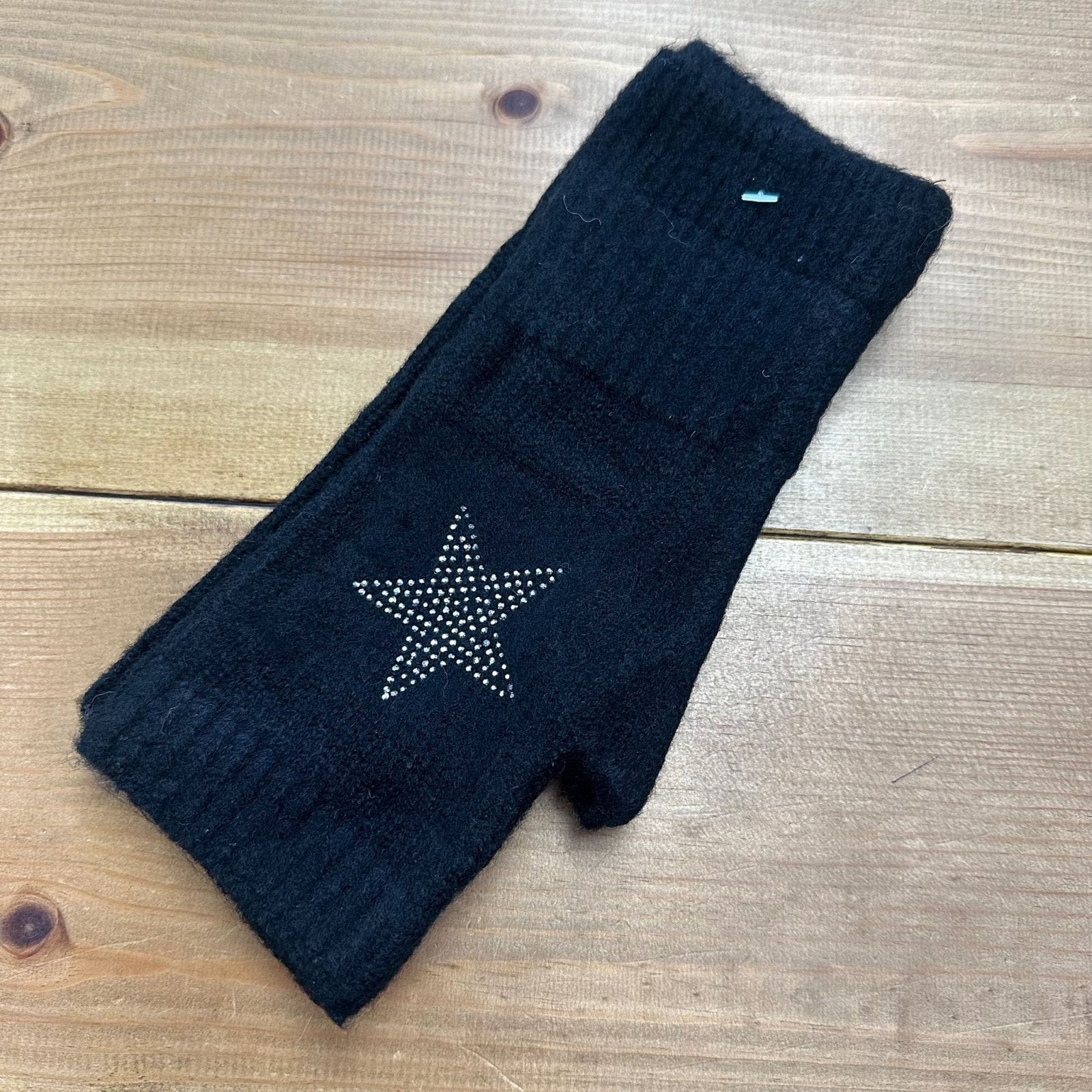 Fingerless Star Gloves (3 Colours) - Susie's Boutique - | Women's Fashion Online