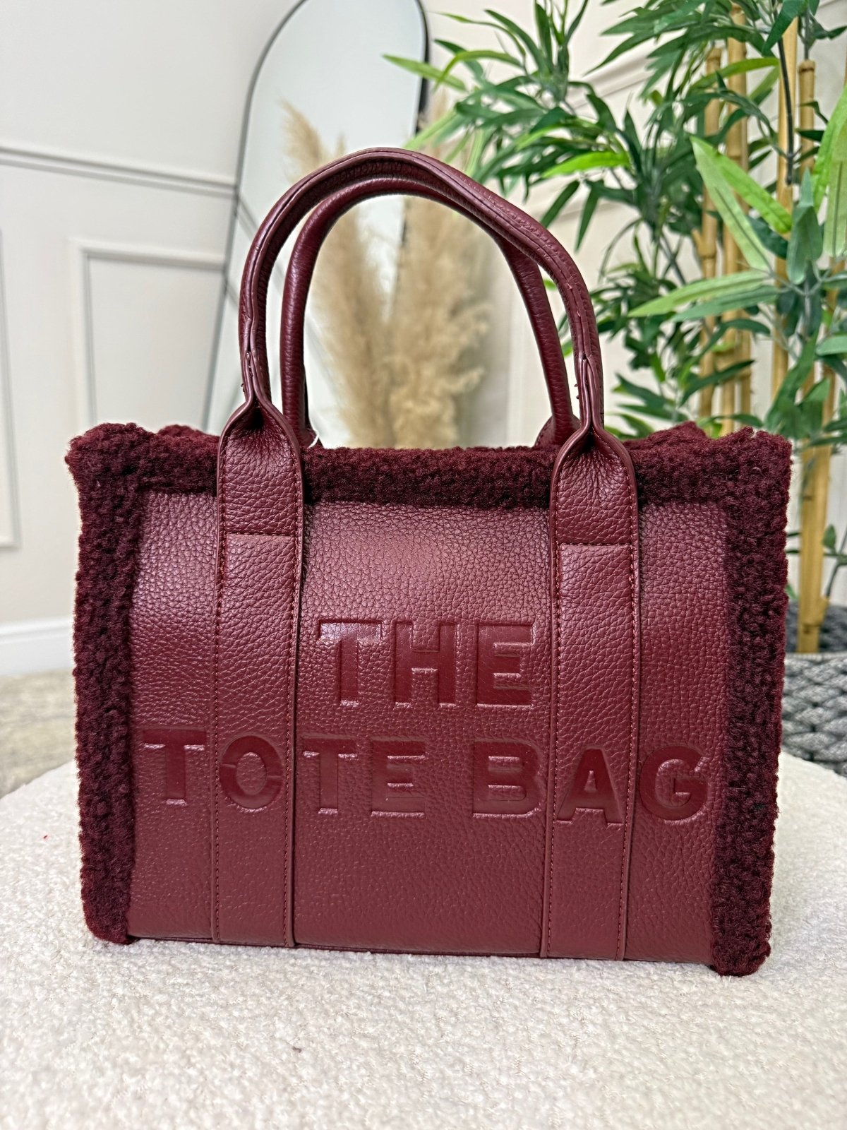 The Teddy Trim Tote Bag ( 6 colours ) - Susie's Boutique - | Women's Fashion Online