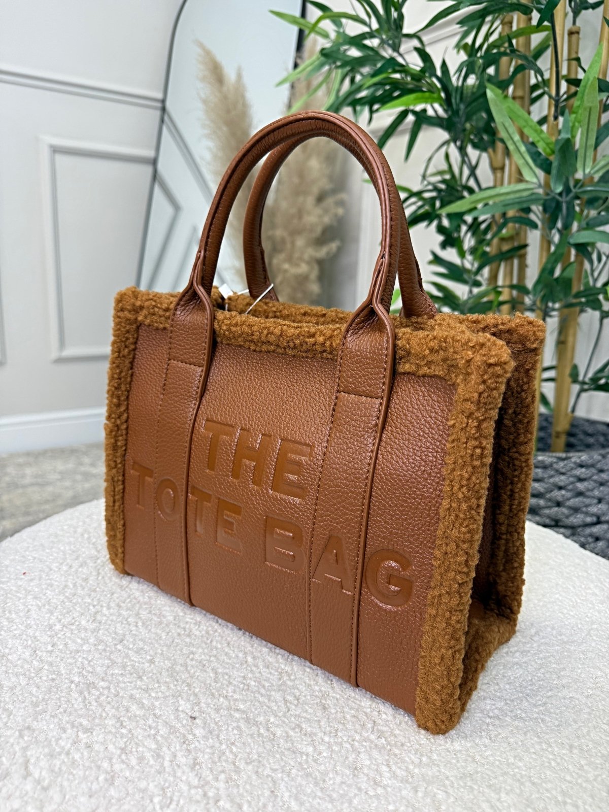 The Teddy Trim Tote Bag ( 6 colours ) - Susie's Boutique - | Women's Fashion Online