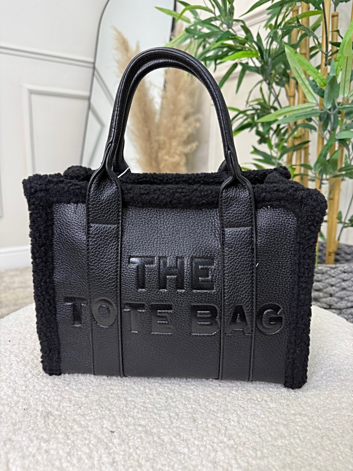 The Teddy Trim Tote Bag ( 6 colours ) - Susie's Boutique - | Women's Fashion Online