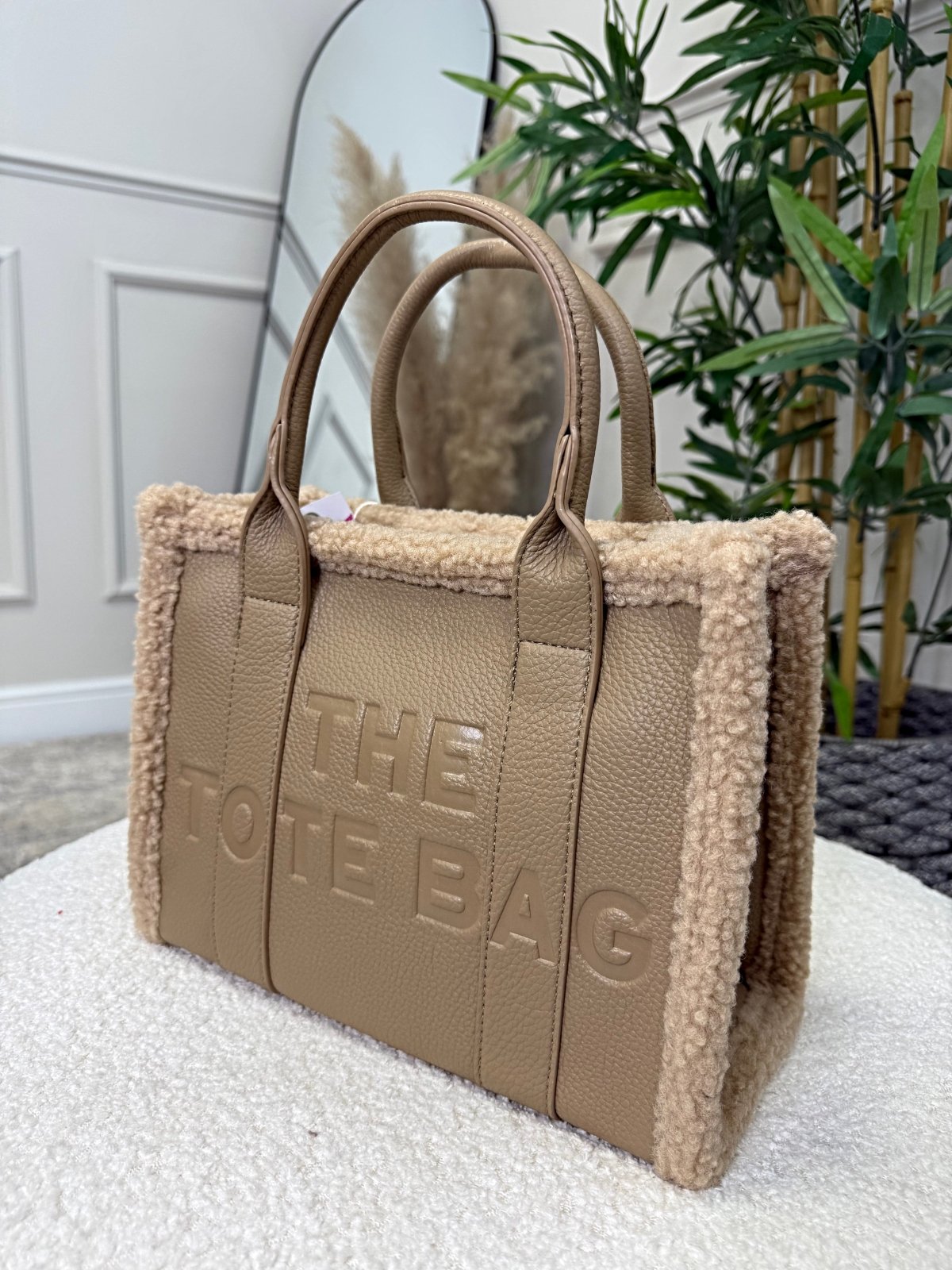 The Teddy Trim Tote Bag ( 6 colours ) - Susie's Boutique - | Women's Fashion Online
