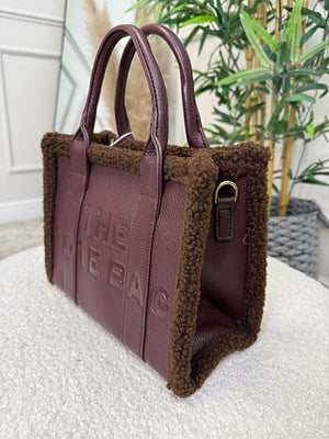 The Teddy Trim Tote Bag ( 6 colours ) - Susie's Boutique - | Women's Fashion Online