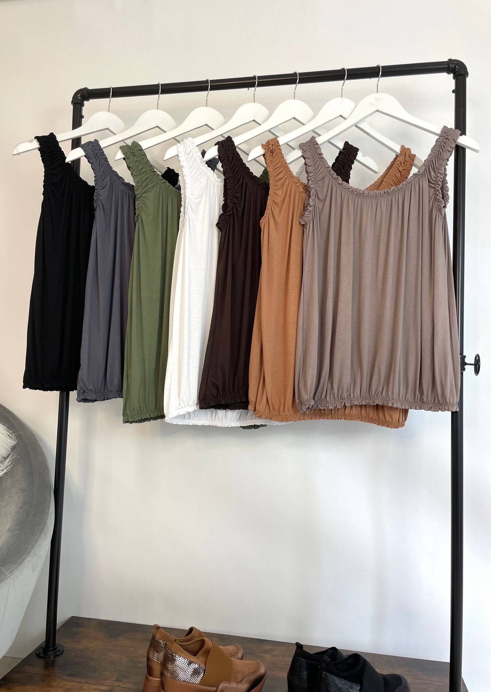 Leanna Bubble Vest 8-18+ Khaki