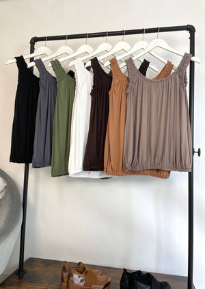 Leanna Bubble Vest 8-18+ Khaki - Susie's Boutique