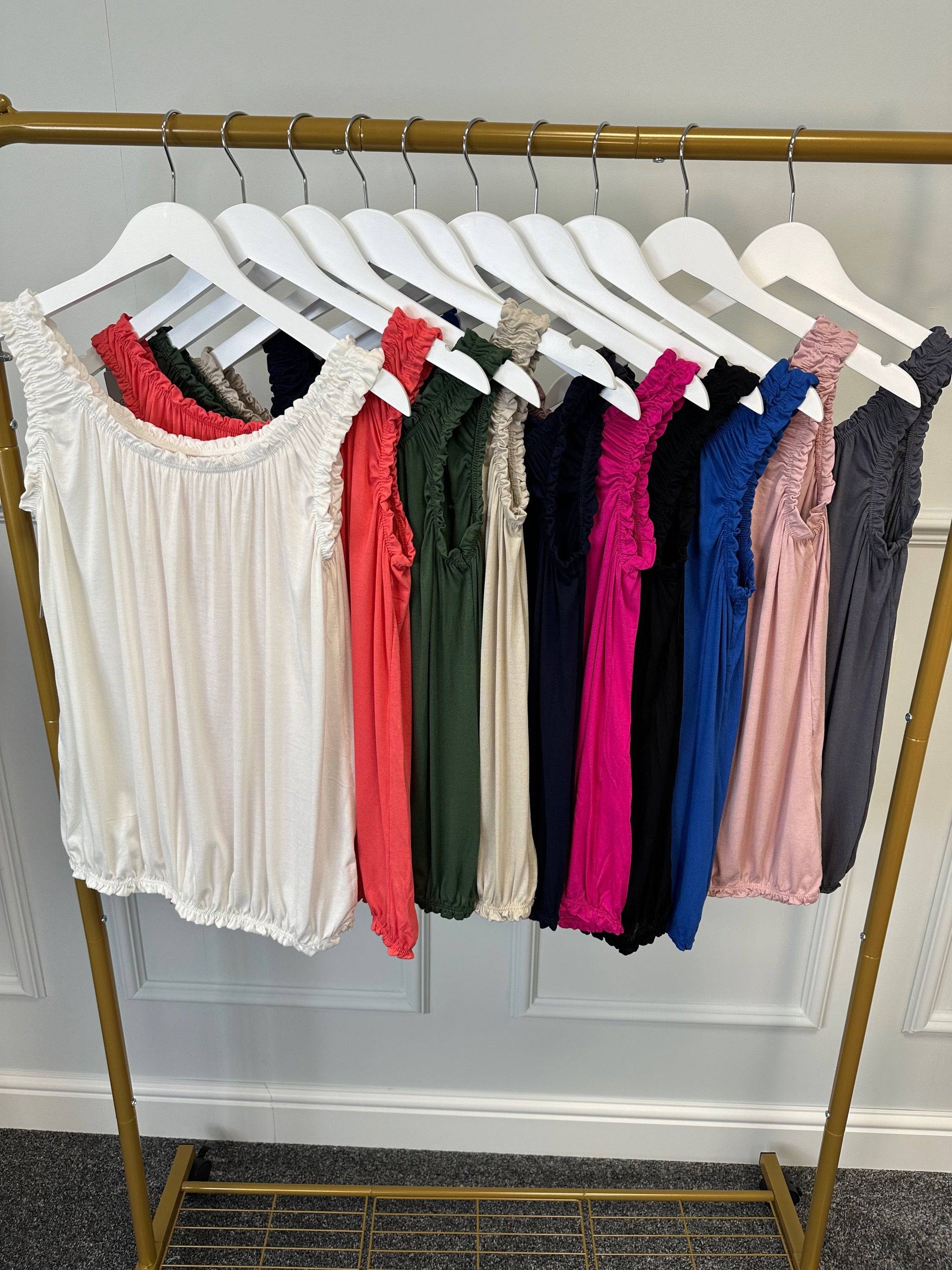 Leanna Bubble Vest 8-18+ Blush