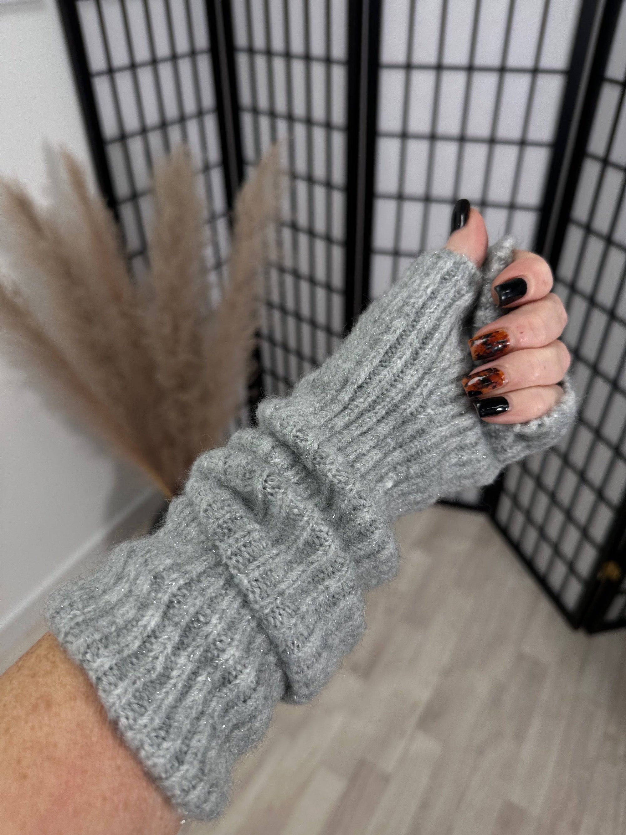 Long Length Fingerless Gloves (4 Colours)
