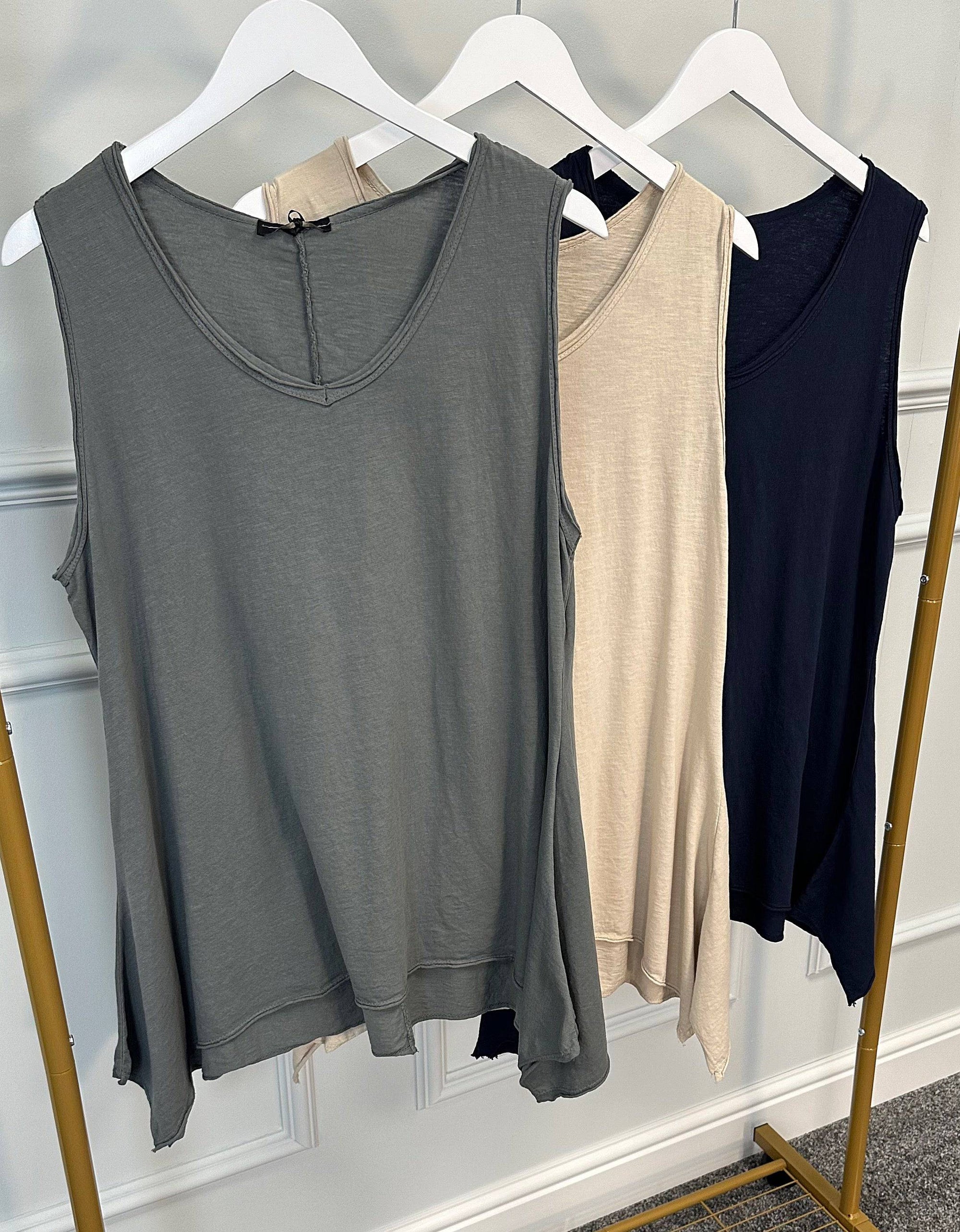 Molly Hanky Hem Vest 10-18 NO RETURNS ON SALE ITEMS