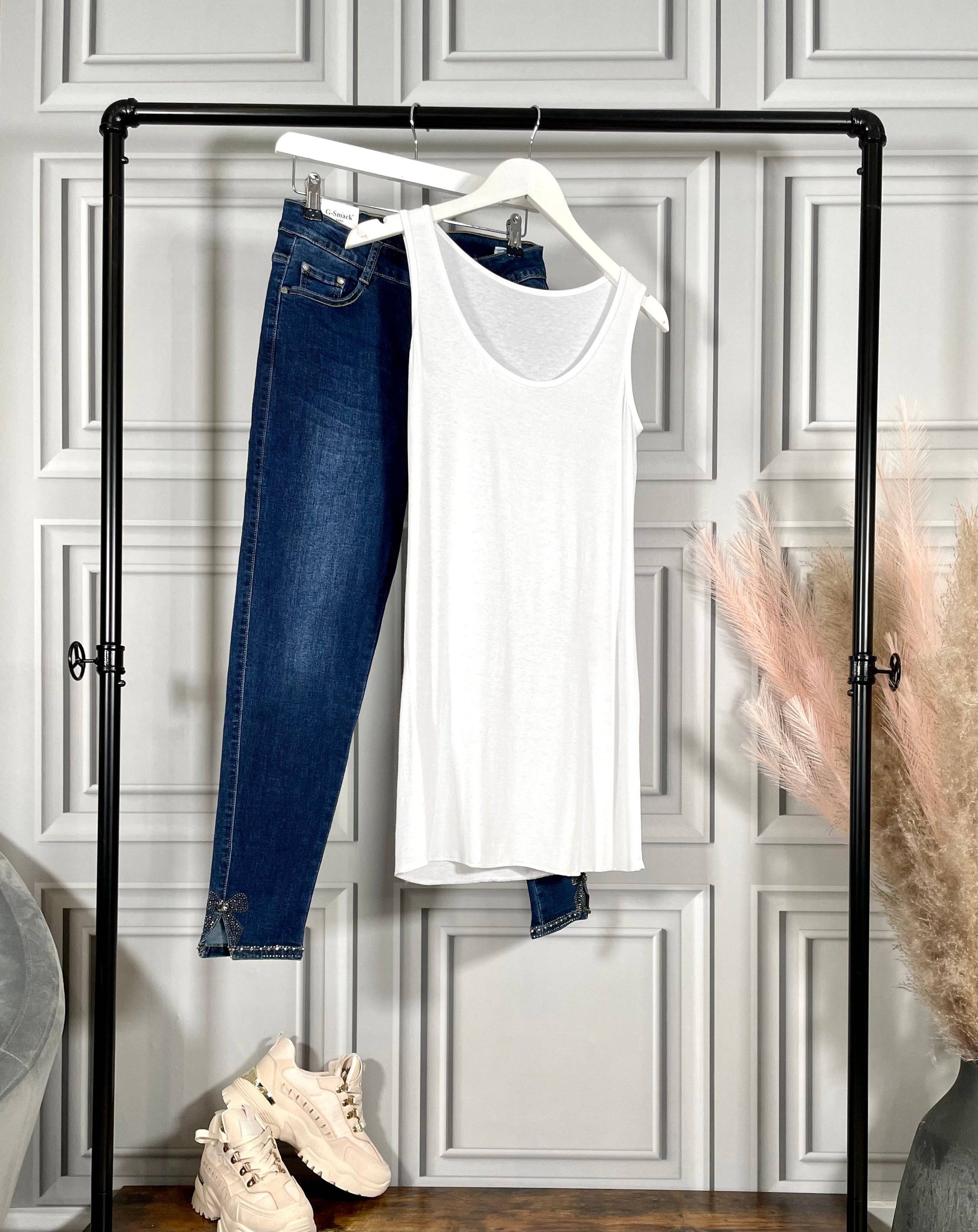 Longline Layering Stretch Vest 8-16