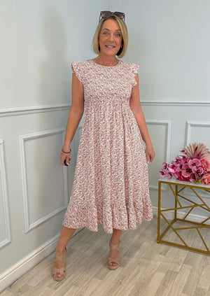 Irina Ditsy Print Midi Dress 8 - 16 - Susie's Boutique - | Women's Fashion Online