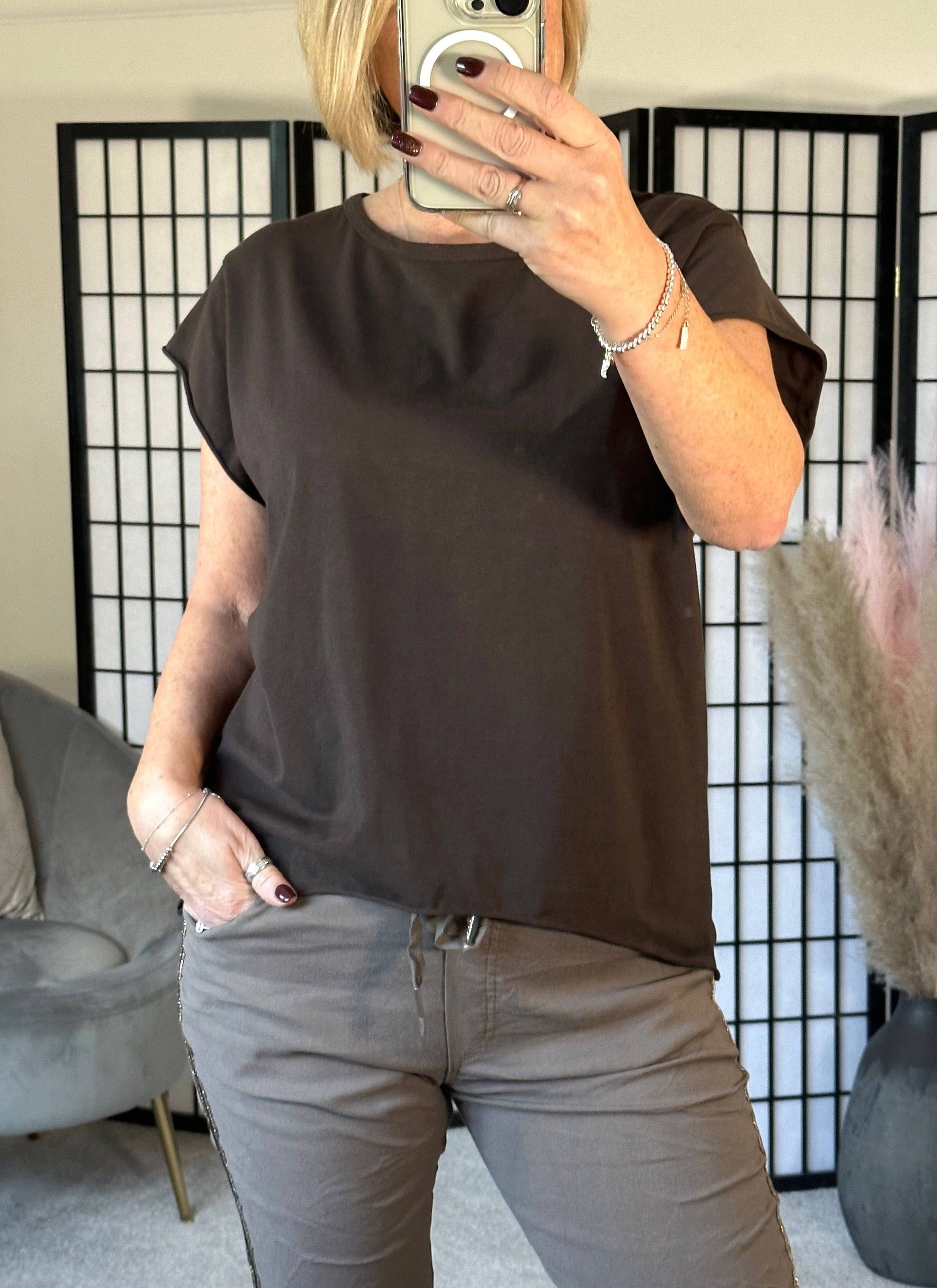 Lottie Dip Hem Essential T-Shirt  8-16 - Susie's Boutique