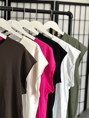 Lottie Dip Hem Essential T-Shirt  8-16