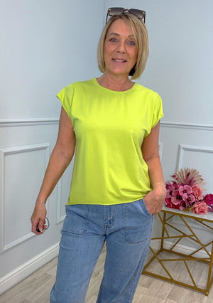 Lottie Dip Hem Essential T-Shirt 8 - 16 - Susie's Boutique - | Women's Fashion Online