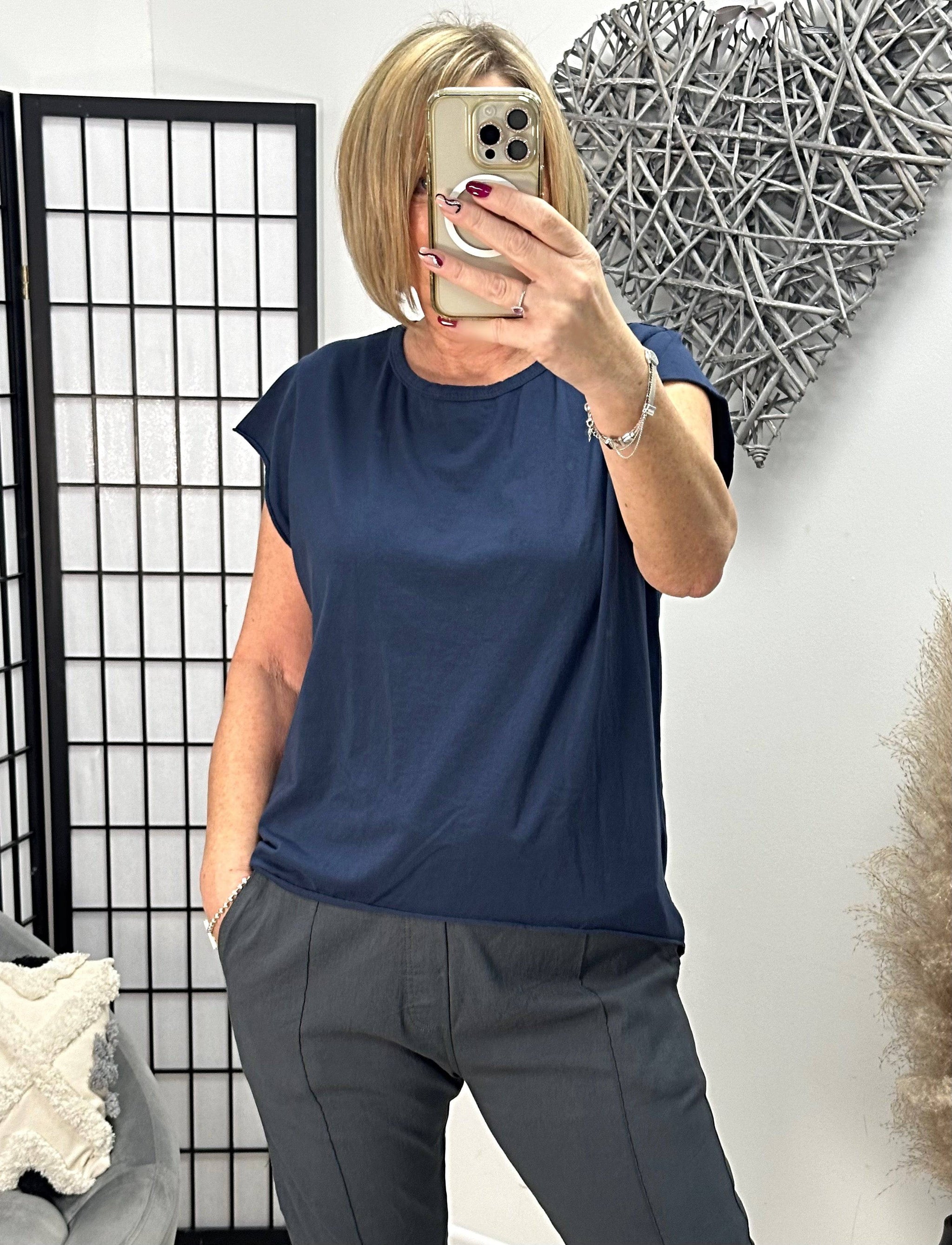 One shoulder dip hem tops 2025