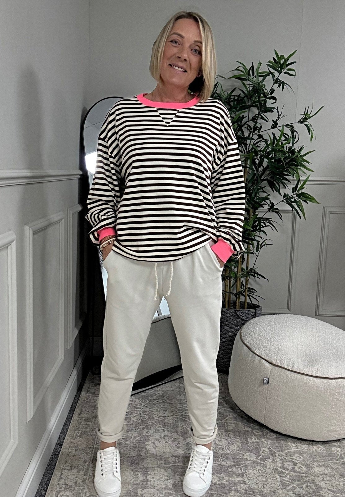 Essential Plain Joggers 8 - 16 Sand - Susie's Boutique - | Women's Fashion Online