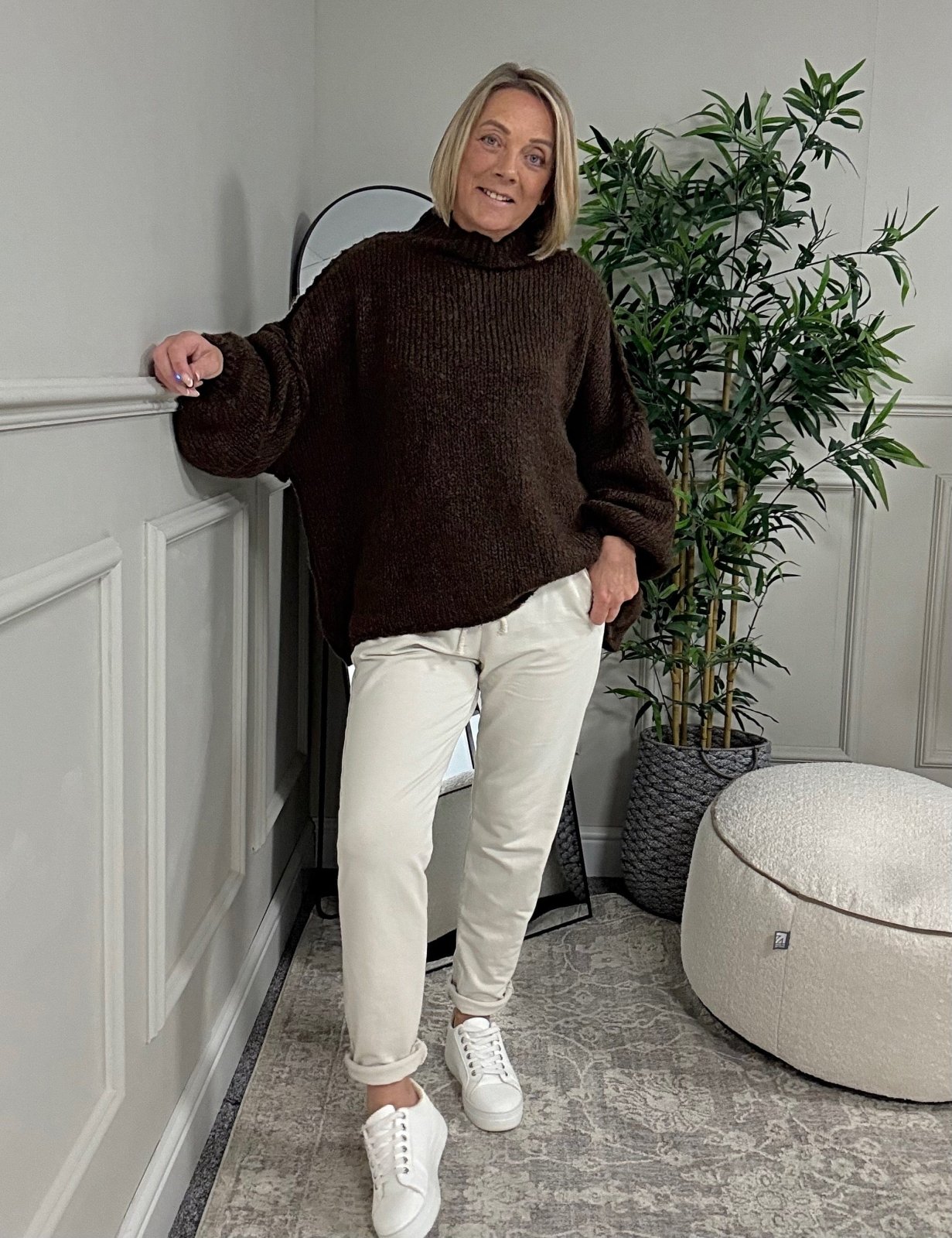 Essential Plain Joggers 8 - 16 Sand - Susie's Boutique - | Women's Fashion Online