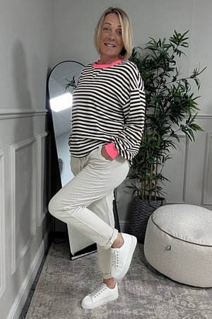 Essential Plain Joggers 8 - 16 Sand - Susie's Boutique - | Women's Fashion Online