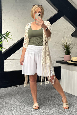 Amaris Wide Leg Pocket Shorts 8-16 - Susie's Boutique