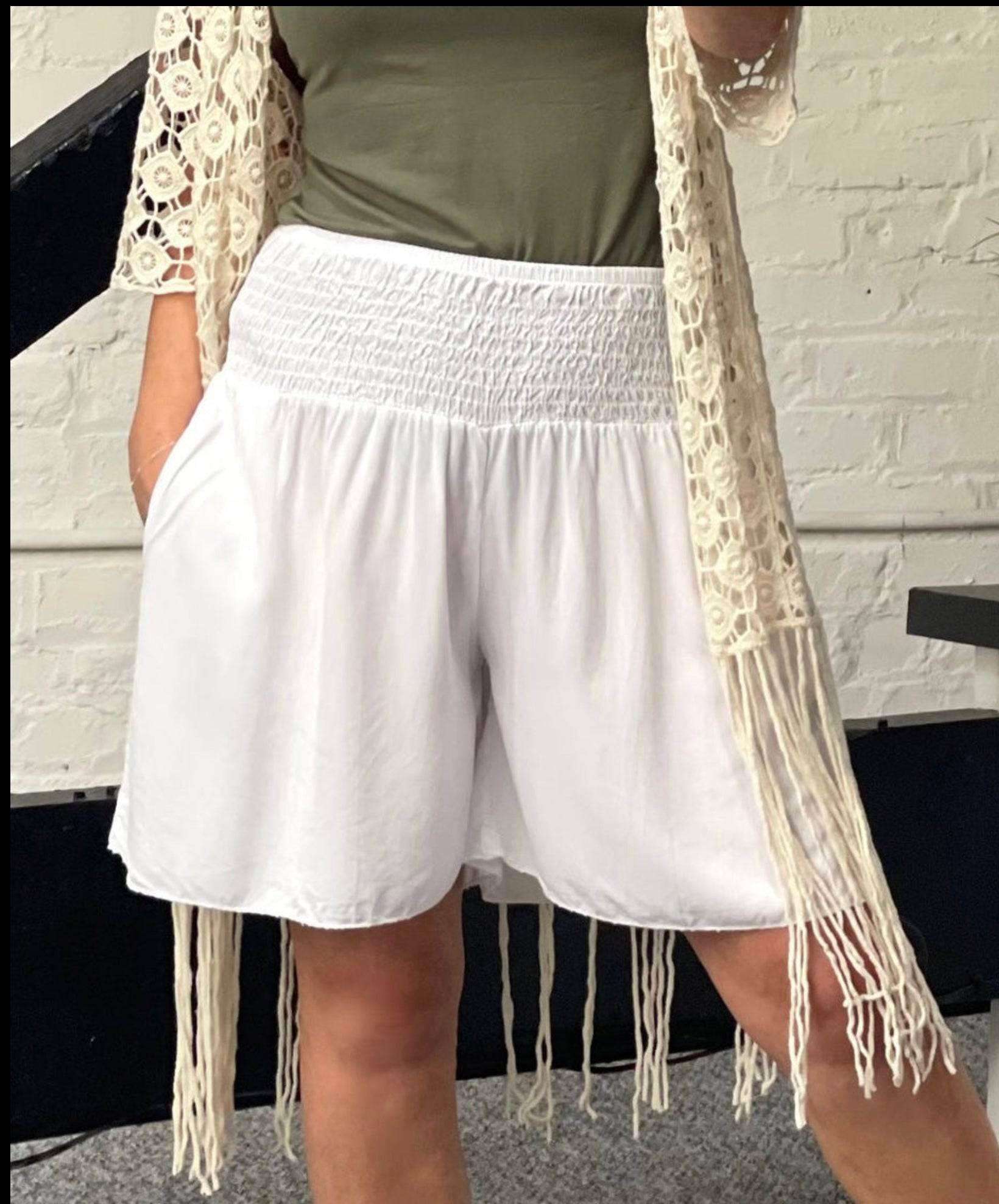 Amaris Wide Leg Pocket Shorts 8-16 - Susie's Boutique