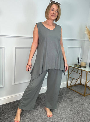 Tabitha Stretch Pocket Loungewear Pants  8-18 NO RETURNS ON SALE ITEMS