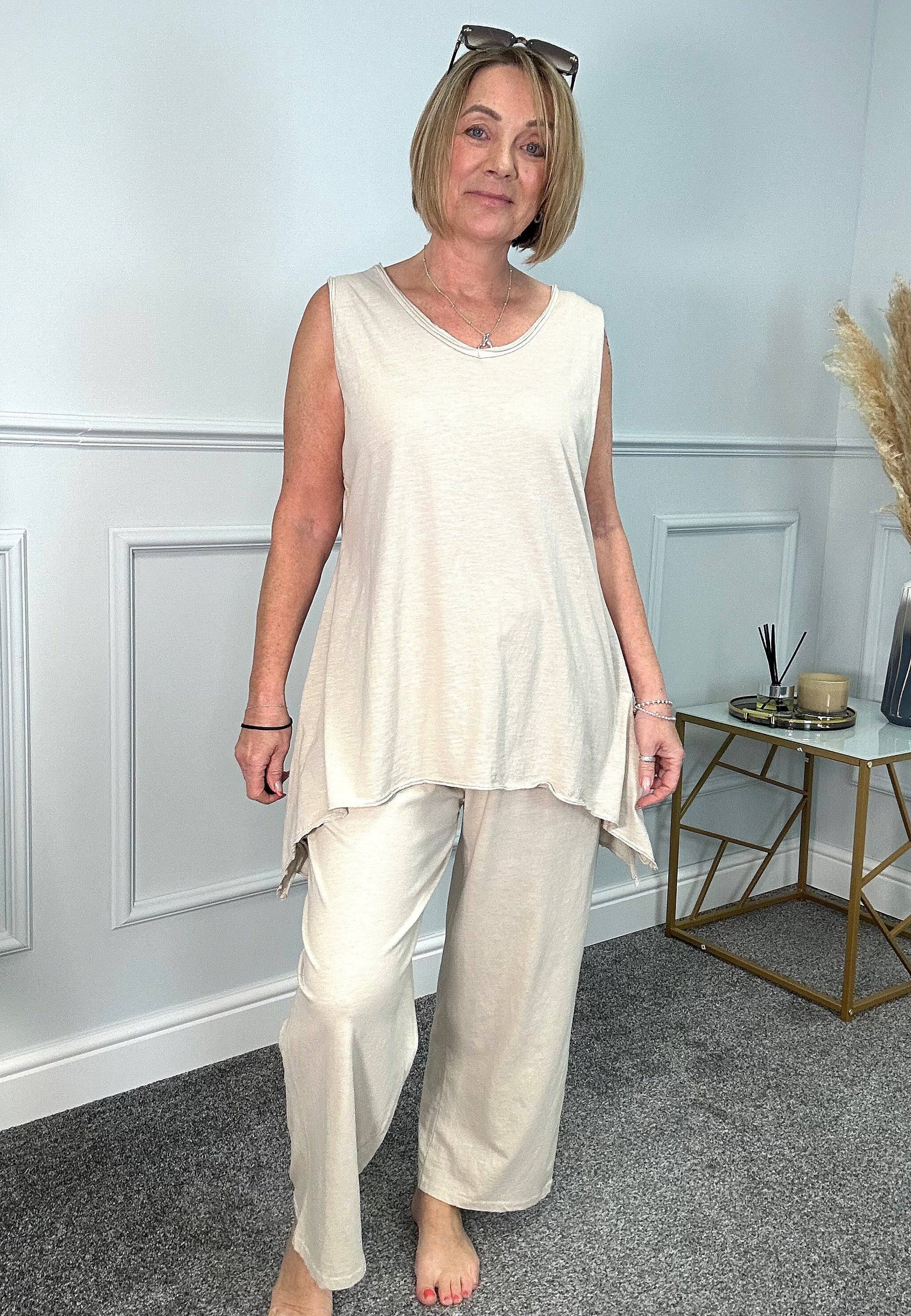Tabitha Stretch Pocket Loungewear Pants  8-18 NO RETURNS ON SALE ITEMS
