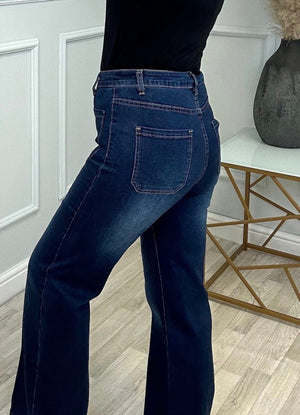 Lucy Straight Leg Retro Pocket Jeans – Sizes 8–18 - Susie's Boutique - | Women's Fashion Online
