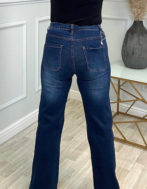 Lucy Straight Leg Retro Pocket Jeans – Sizes 8–18 - Susie's Boutique - | Women's Fashion Online