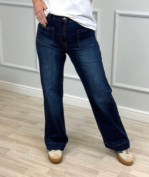 Lucy Straight Leg Retro Pocket Jeans – Sizes 8–18 - Susie's Boutique - | Women's Fashion Online