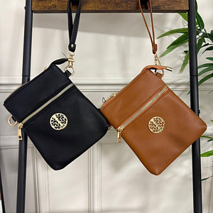 Maris Crossbody Bag –Tan - Susie's Boutique - | Women's Fashion Online