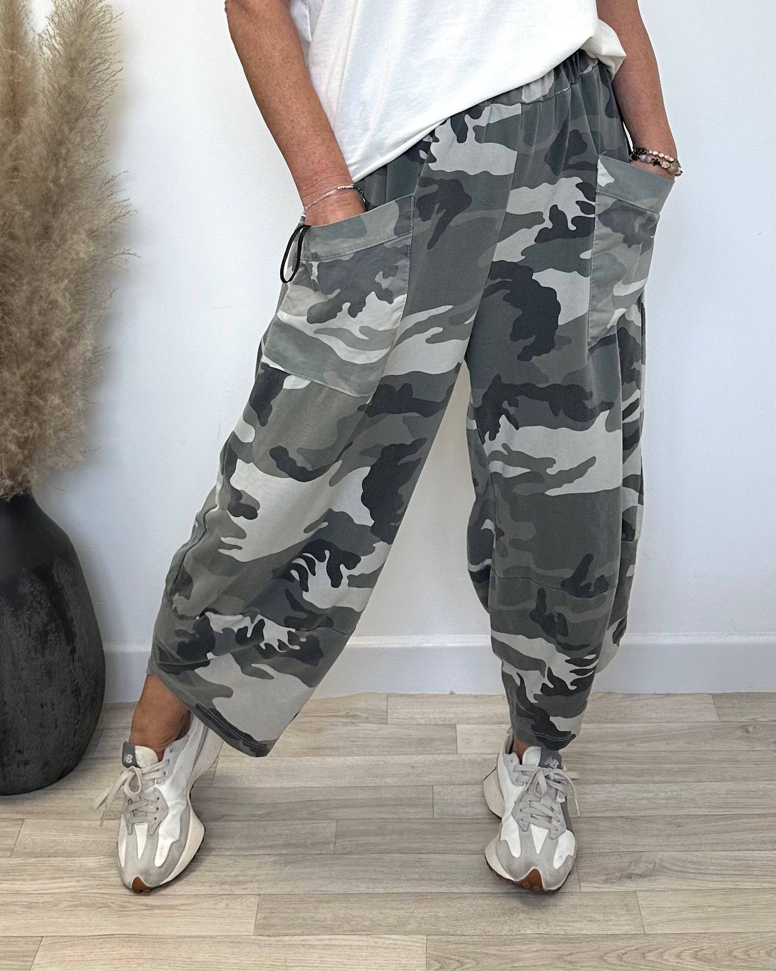 Lauren Camouflage Cocoon Jogger Pants 8 20