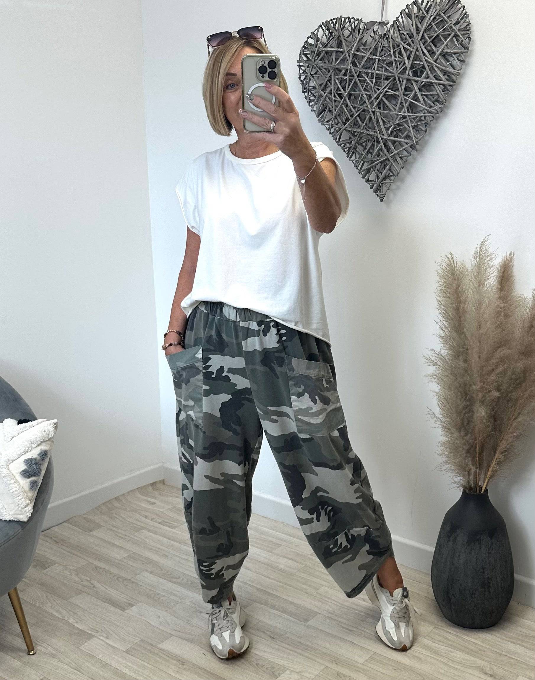 Lauren Camouflage Cocoon Jogger/Pants 8-20 - Susie's Boutique