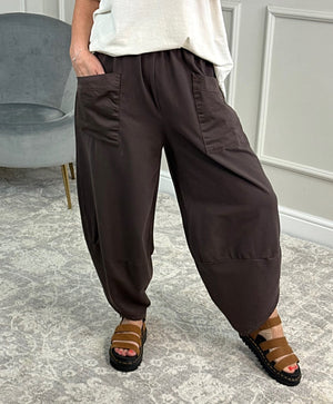 Lauren Cocoon Jogger/Pants 8 - 20 Chocolate - Susie's Boutique - | Women's Fashion Online