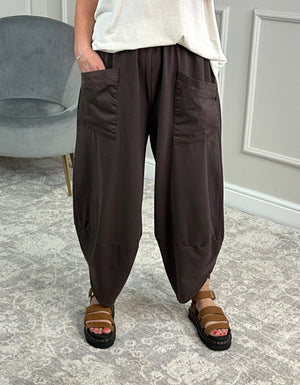 Lauren Cocoon Jogger/Pants 8 - 20 Chocolate - Susie's Boutique - | Women's Fashion Online