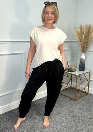 Tanya Cargo Joggers 8 - 16 Black - Susie's Boutique - | Women's Fashion Online