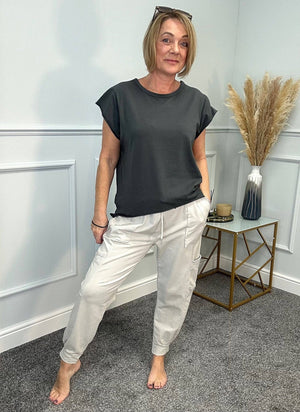 Tanya Cargo Joggers 8 - 16 Sand - Susie's Boutique - | Women's Fashion Online