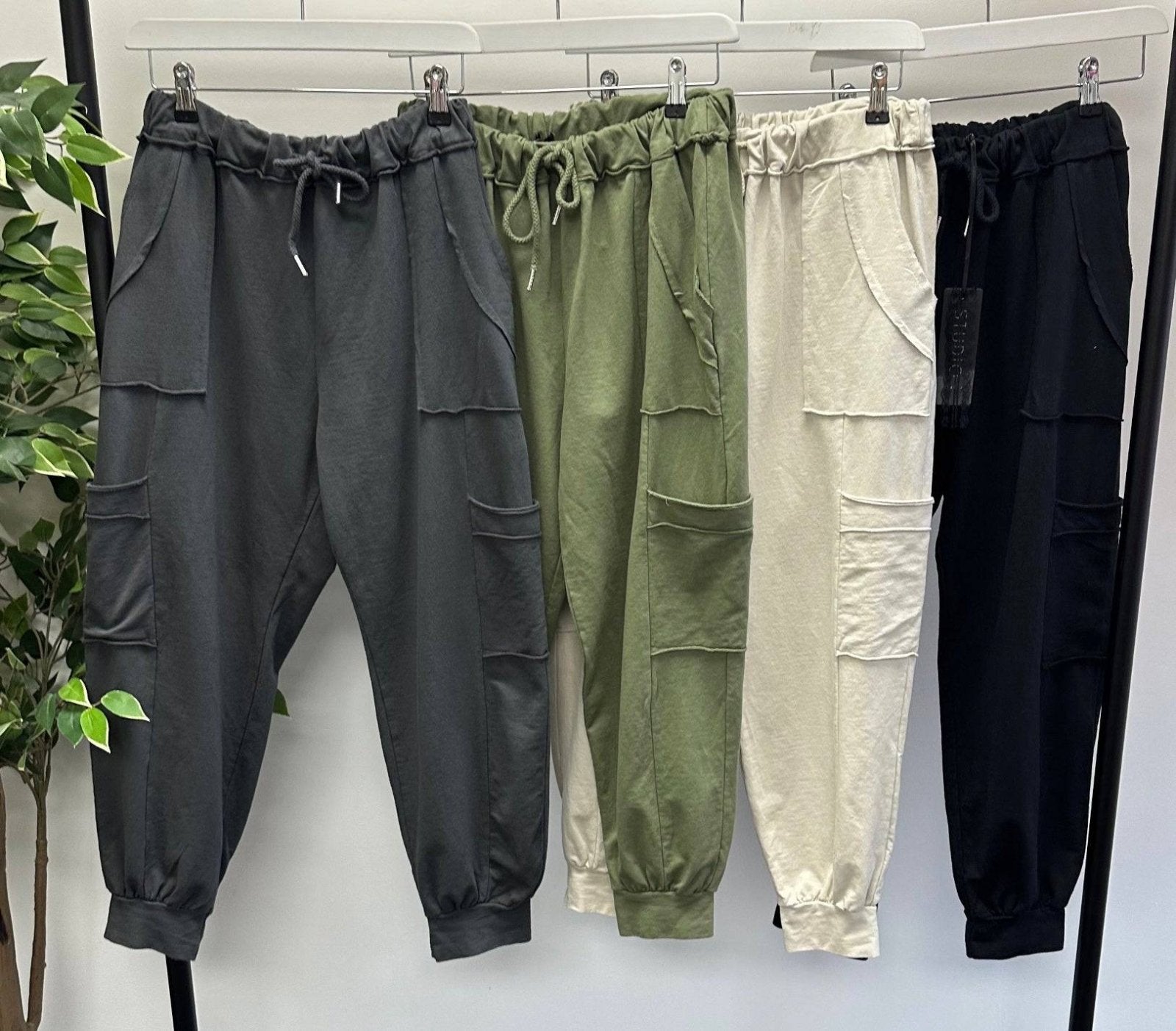 Tanya Cargo Joggers 8 - 16 Sand - Susie's Boutique - | Women's Fashion Online