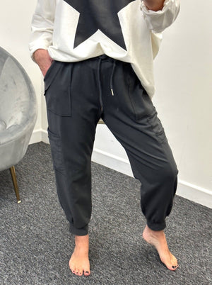 Tanya Cargo Joggers 8 - 16 Slate - Susie's Boutique - | Women's Fashion Online