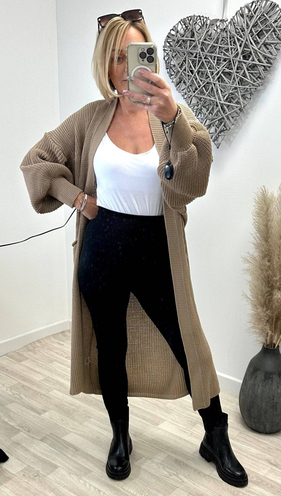 Ultra High Waist Fleece Lined Stretchy Leggings 10 - 18 - Susie's Boutique - | Women's Fashion Online