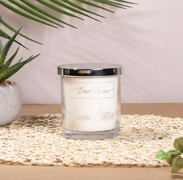 Desire Aroma Warm Cotton Candle 220g