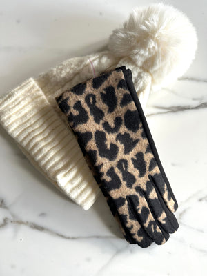Leopard Gloves 6 Colours - Susie's Boutique
